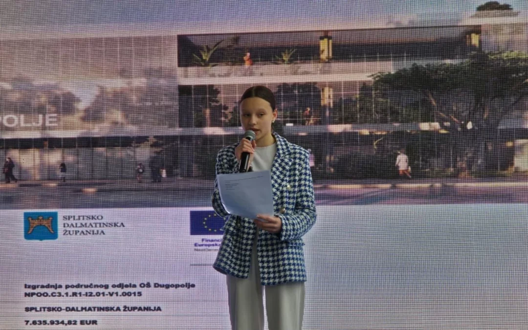 Položen kamen temeljac za novu zgradu Osnovne škole Dugopolje